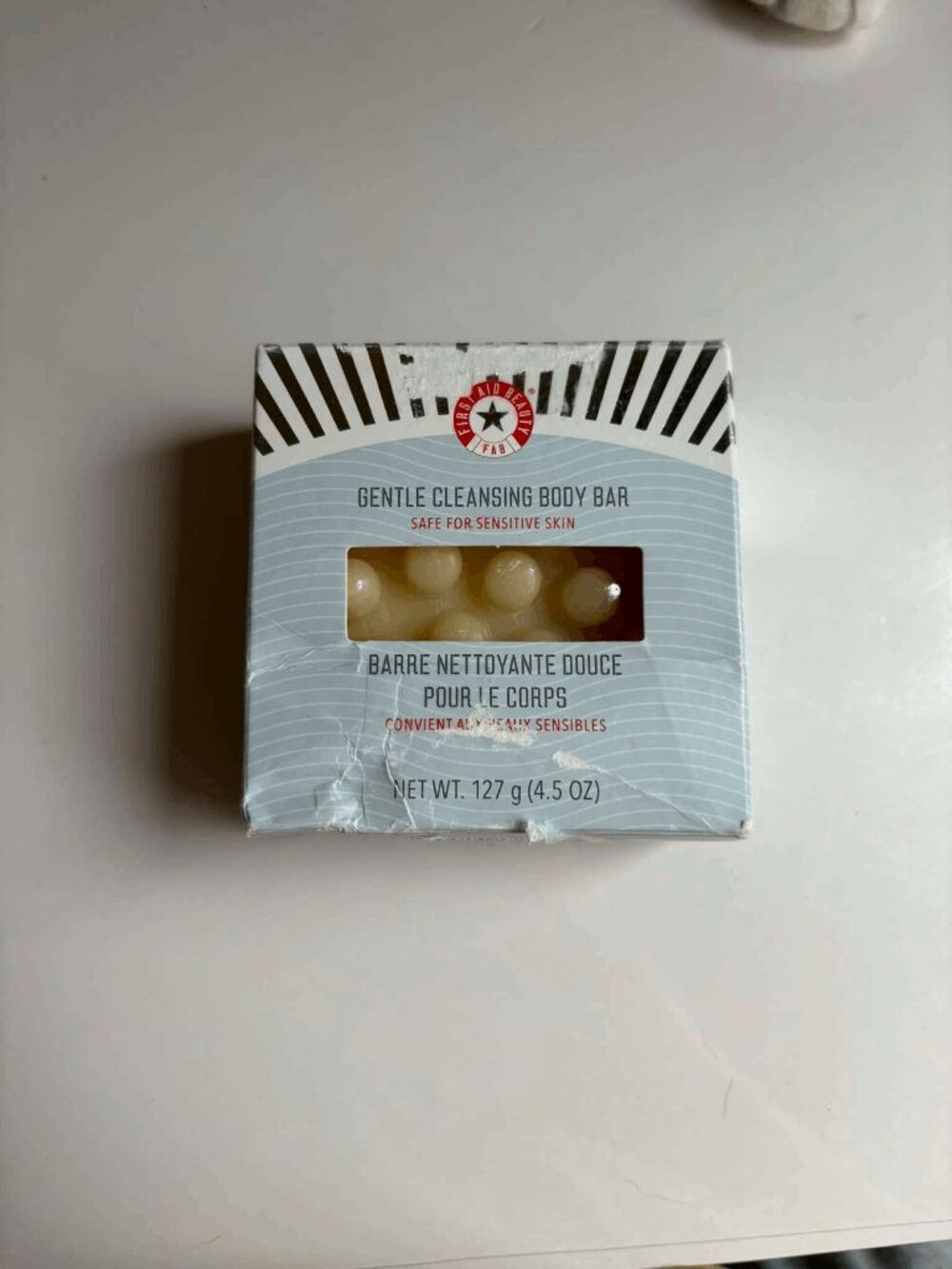 First Aid Beauty Gentle Cleansing Body Bar Safe for Sensitive Skin Full Size